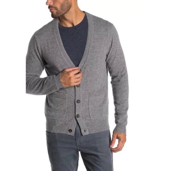 qi cashmere men's sweater